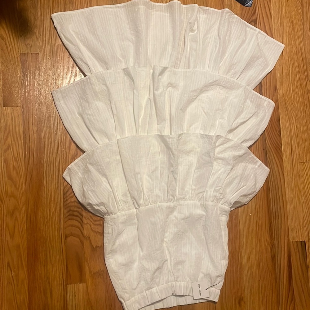 White skirt